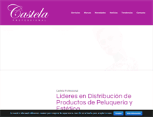 Tablet Screenshot of castelaprofessional.com